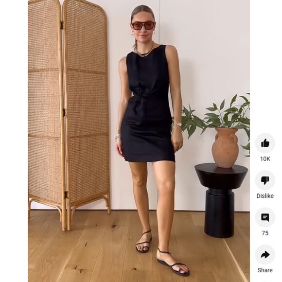 DISSH Leilani Mini Dress in Black NWT - Picture 13 of 15